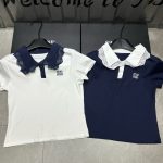 Miu Miu Lace Short-Sleeved T-Shirt