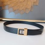 Saint Laurent Belt Gold