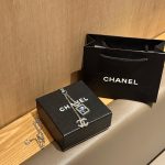 Chanel Necklace Blue Lace
