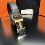 Hermes Ruler Ash Deerskin High-End Quality
