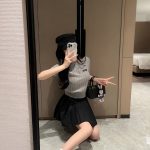 Miu Miu Silk Short-Sleeved Polo Shirt