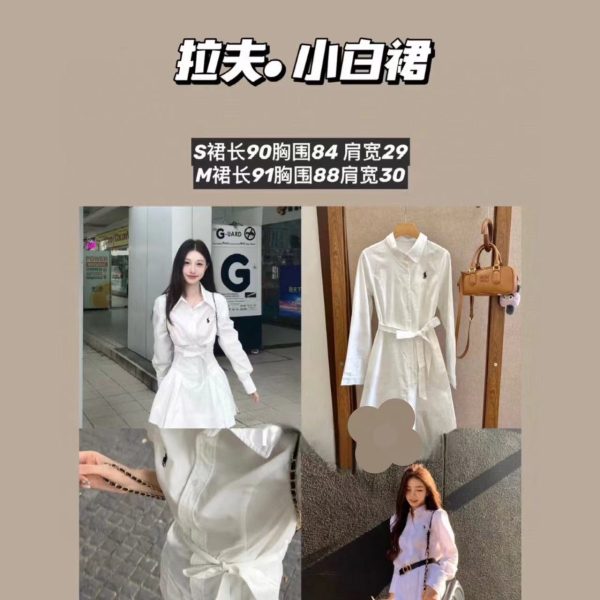 Ralph Lauren Long-Sleeved Dress
