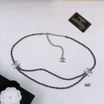 Chanel Waist Chain Blue Denim