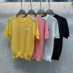 Miu Miu Jacquard Short Sleeves