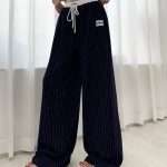 Miu Miu Cotton Casual Pants
