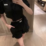 Miu Miu Cotton Short-Sleeved Shirts