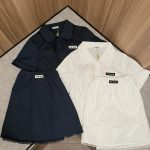 Miu Miu Lace Short-Sleeved Shirts