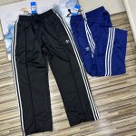 Adidas Trousers Blue Silk Spring Summer