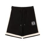 Loewe Shorts Red Cotton Pure Wool