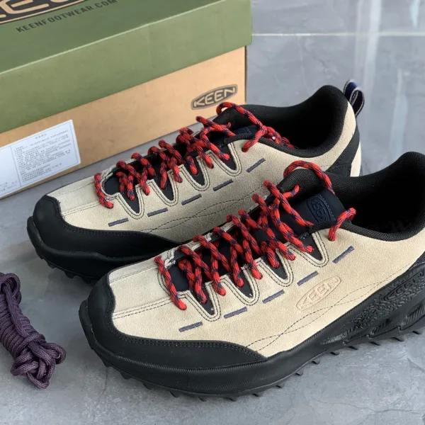 Keen Hiking Shoes Red Rubber Street Style Rock Climbing