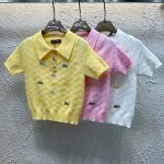 Miu Miu Jacquard Short Sleeves