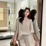 Valentino Linen Long-Sleeved Shirts