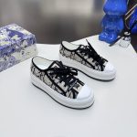 Dior Sneakers Yellow Pu Outsole Tpu Lace High-End Quality Summer Early