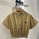 Miu Miu Short-Sleeved Shirts