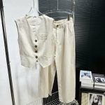 Miu Miu Linen Trousers
