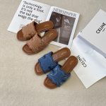 Celine Slippers Denim Summer Early