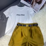 Miu Miu Short-Sleeved Shirts