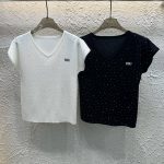 Miu Miu Stone Short Sleeves