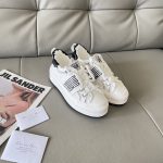 Dior Canvas Shoes Red Pu Leather Summer Early