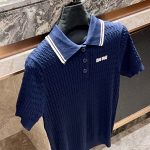 Miu Miu Jacquard Short Sleeves