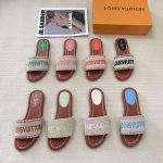 Louis Vuitton Slippers Red