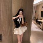 Miu Miu Lace Short-Sleeved Shirts