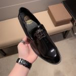 Versace Abs Leather Shoes