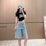 Valentino Jacquard Jeans For Summer
