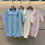 Miu Miu Jacquard Short Sleeves
