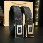 Burberry Belt Genuine Leather Top-Grain Cowhide