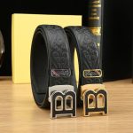 Burberry Belt Genuine Leather Top-Grain Cowhide