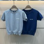 Miu Miu Jacquard Short Sleeves