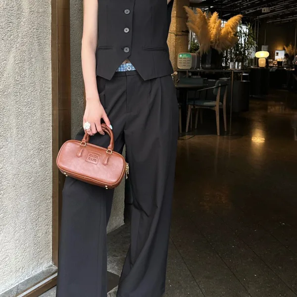 Miu Miu Plaid Trousers