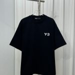 Y-3 Short-Sleeved T-Shirt Cotton Patch