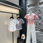 Miu Miu Lace Short Sleeves