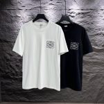 Loewe Short Sleeves Red Cotton Pure Summer Embroidery