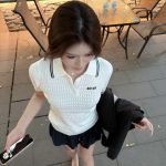 Miu Miu Abs Short-Sleeved Shirts