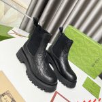 Gucci Boots Cowhide Rubber