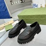 Gucci Loafers Red Rubber Outsole