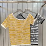 Miu Miu Jacquard Short Sleeves