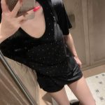 Miu Miu Lace Short Sleeves