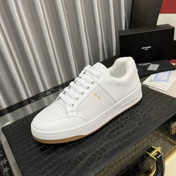 Saint Laurent Calfskin Sneakers