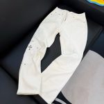 Chrome Hearts Ruler White Denim
