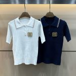 Miu Miu Gold Short Sleeves
