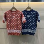 Miu Miu Jacquard Short Sleeves