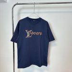 Louis Vuitton Short-Sleeved T-Shirt Red Cotton Pure