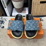 Louis Vuitton Calfskin Slippers