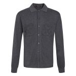 Louis Vuitton Long-Sleeved Ash Cotton Combed Wool Jacquard