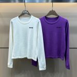 Miu Miu Jacquard Long Sleeves