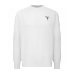Prada Sweater Brown Cashmere Embroidery